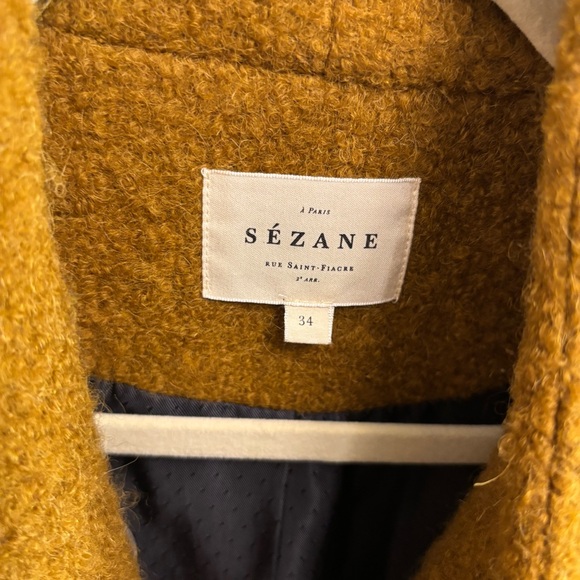 Sezane Carlo Jacket in Ochre - Picture 4 of 5
